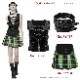 glareshop 쥢åסXS-4XLSX525-N ѥ ʥݥ쥪 åץ꡼ĥ ߥ꡼ ǥ | ѥ 奢 V ץ ơ   [PUNK RAVE] Gothic Punk Grunge Girl Plaid Pleated Mini Skirt