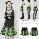 glareshop 쥢åסXS-4XLSX525-N ѥ ʥݥ쥪 åץ꡼ĥ ߥ꡼ ǥ | ѥ 奢 V ץ ơ   [PUNK RAVE] Gothic Punk Grunge Girl Plaid Pleated Mini Skirt