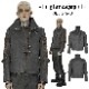 glareshop 쥢åסM.S-M.5XLJX823-GYѥ 㥱å 硼Ⱦ Ǻ 쥶 Ĺµ 졼ߥ֥饦  | 奢 V ץ ơ   [PUNK RAVE] Post-apocalyptic style short jacket