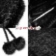 glareshop 쥢åסFJX809-B  󥰾 쥬 ե Ӷ̥ȥå աեޥ  ֥å ǥ |  奢 V ⡼ɷ ץ ơ   [PUNK RAVE] Goth faux rabbit fur long cloak