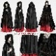 glareshop 쥢åסFJX809-B  󥰾 쥬 ե Ӷ̥ȥå աեޥ  ֥å ǥ |  奢 V ⡼ɷ ץ ơ   [PUNK RAVE] Goth faux rabbit fur long cloak