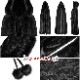 glareshop 쥢åסFJX809-B  󥰾 쥬 ե Ӷ̥ȥå աեޥ  ֥å ǥ |  奢 V ⡼ɷ ץ ơ   [PUNK RAVE] Goth faux rabbit fur long cloak