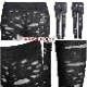 glareshop 쥢åסXS-4XLPX082-B ѥ 쥮 ᡼ˤ 쥮ѥ  ѥ  ǥ | ѥ 奢 V ⡼ɷ ץ ơ   [PUNK RAVE] Punk Ripped Stretch Leggings