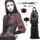 glareshop 쥢åסS/L/2XL/4XLKX300-B å 쥬 ɽ 졼å PU 륻åȥ٥  ǥ |  奢 V ⡼ɷ ץ ơ   [PUNK RAVE] Gothic Lolita Girdle