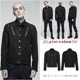 glareshop 쥢åסM.S-M.5XLJX780-Bѥ 㥱å 硼Ⱦ  Ǻ åߥĥ ɥ顼  ֥å  | å եå 奢 V ⡼ɷ ץ ơ   [PUNK RAVE] Punk rugged jacket