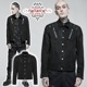 glareshop 쥢åסM.S-M.5XLJX780-Bѥ 㥱å 硼Ⱦ  Ǻ åߥĥ ɥ顼  ֥å  | å եå 奢 V ⡼ɷ ץ ơ   [PUNK RAVE] Punk rugged jacket
