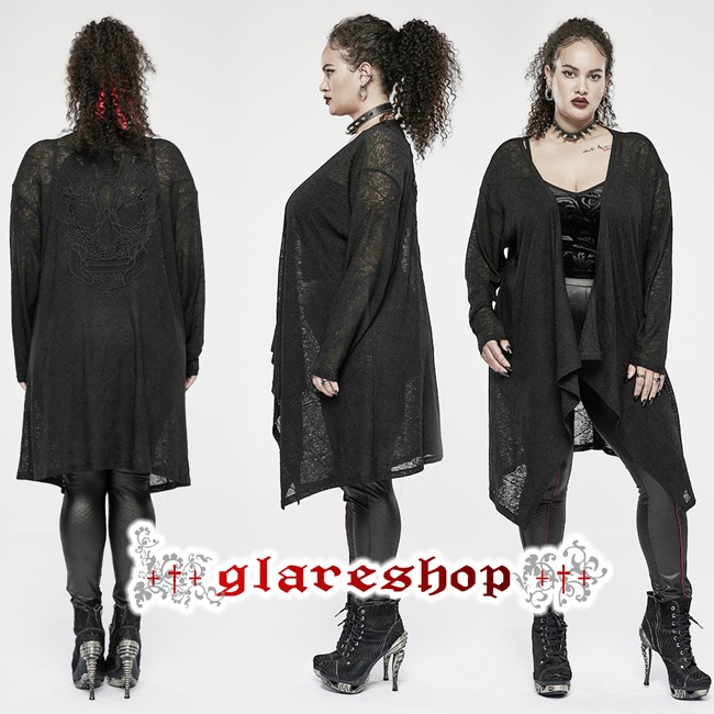 glareshop 쥢åסXL/3XL/5XLJX979 å 륫ǥ ȥåѡ 饤ȥ  ǥ |  奢 V ⡼ɷ ץ ơ   [PUNK RAVE] Goth daily light jacket