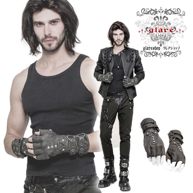 glareshop 쥢åסM.XL/M.3XLZt024-g ѥ  եå쥶  ؤʤ  졼  | ѥ å եå 奢 V ⡼ɷ ץ ơ   [PUNK RAVE] Steampunk Gloves