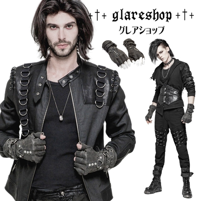 glareshop 쥢åסM.L/M.3XLZt024-g ѥ  եå쥶  ؤʤ  졼  | ѥ å եå 奢 V ⡼ɷ ץ ơ   [PUNK RAVE] Steampunk Gloves