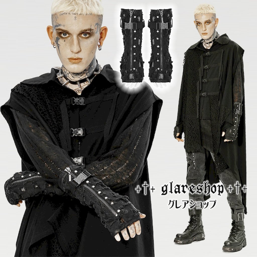 glareshop ���쥢����åס�M.L/M.3XL��Zt074-B���������� �ѥ� ���å� ��������ѥ� ���᡼���ù����Ǻ॰������ �� ��� | �������奢��� V�� �⡼�ɷ� �����ץ� ���ơ��� ���� �� [PUNK RAVE] Punk Holes Denim Gloves