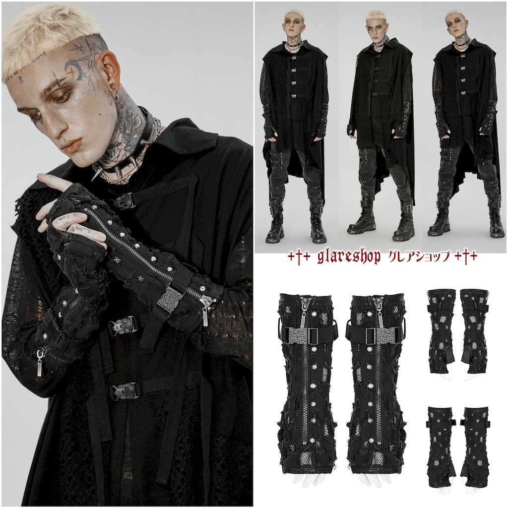 glareshop ���쥢����åס�M.L/M.3XL��Zt074-B���������� �ѥ� ���å� ��������ѥ� ���᡼���ù����Ǻ॰������ �� ��� | �������奢��� V�� �⡼�ɷ� �����ץ� ���ơ��� ���� �� [PUNK RAVE] Punk Holes Denim Gloves