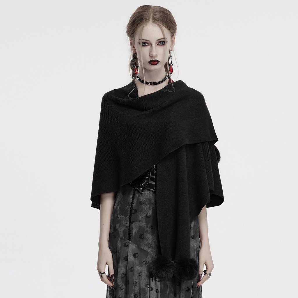 glareshop ���쥢����åס�F��JX992-B�������å���ץ��ȥ����륷�硼�� ���硼�Ⱦ� �� �֥�å� ��ǥ����� | ��� | �ǲİ��� ����� �������奢��� ����Ū ���� �� [PUNK RAVE] Lunar eclipse printed woolen shawl