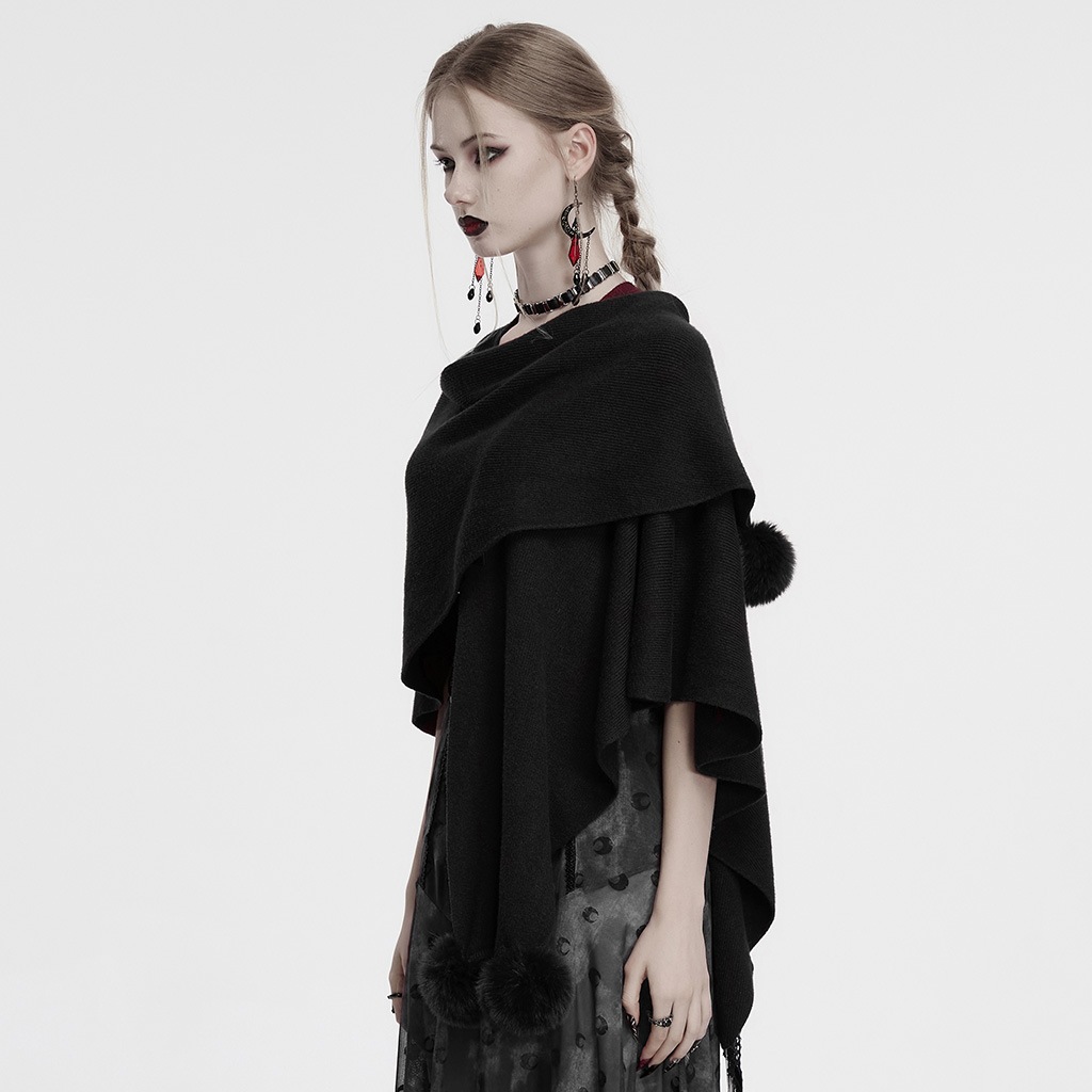 glareshop ���쥢����åס�F��JX992-B�������å���ץ��ȥ����륷�硼�� ���硼�Ⱦ� �� �֥�å� ��ǥ����� | ��� | �ǲİ��� ����� �������奢��� ����Ū ���� �� [PUNK RAVE] Lunar eclipse printed woolen shawl