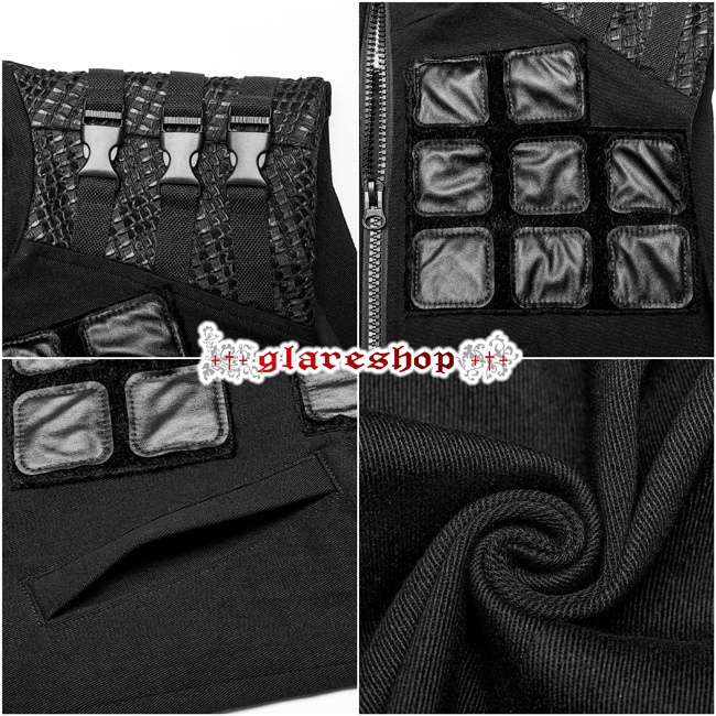 glareshop ���쥢����åס�M.S-M.5XL��KX487-B���������� �����å��ѥ� �ߥ꥿�꡼ ���٥������ �ǥ˥� ���Ǻ� �٥��� �� ��� | �������� �����å� �ѥ� ���å� �ե��å���� ��������ѥ� �������奢��� V�� �⡼�ɷ� �����ץ� ���ơ��� ���� �� [PUNK RAVE]