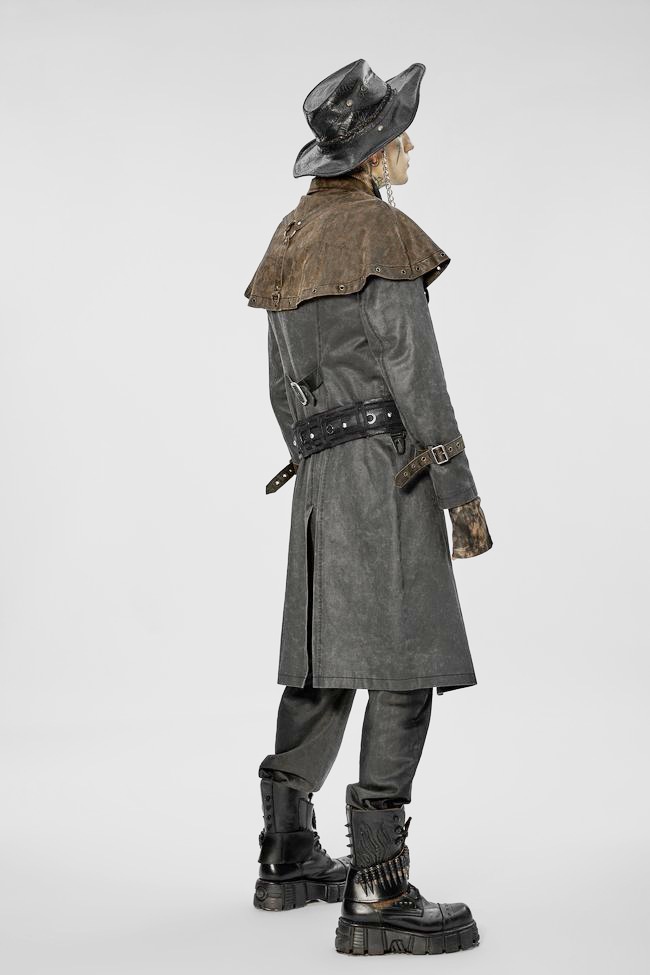 glareshop ���쥢����åס�M.S-M.5XL��JX815-GY����������ѥ� ������ �ߥɥ�� �����ܡ����������쥤�䡼���� ���졼�ߥ֥饦�� ��� | ���� �������奢��� V�� �⡼�ɷ� �����ץ� ���ơ��� ���� �� [PUNK RAVE] Post-apocalyptic style jacket