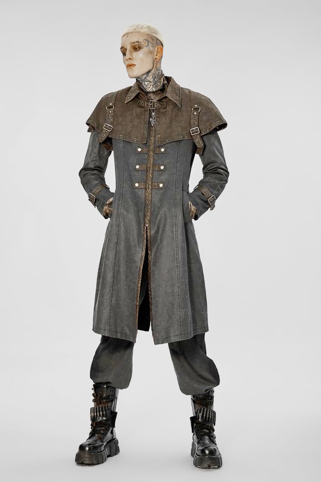 glareshop ���쥢����åס�M.S-M.5XL��JX815-GY����������ѥ� ������ �ߥɥ�� �����ܡ����������쥤�䡼���� ���졼�ߥ֥饦�� ��� | ���� �������奢��� V�� �⡼�ɷ� �����ץ� ���ơ��� ���� �� [PUNK RAVE] Post-apocalyptic style jacket