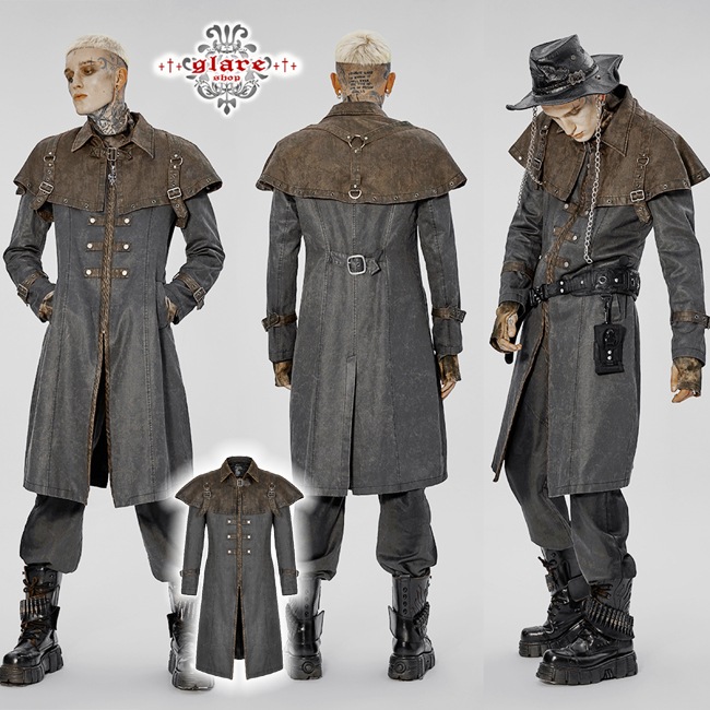 glareshop ���쥢����åס�M.S-M.5XL��JX815-GY����������ѥ� ������ �ߥɥ�� �����ܡ����������쥤�䡼���� ���졼�ߥ֥饦�� ��� | ���� �������奢��� V�� �⡼�ɷ� �����ץ� ���ơ��� ���� �� [PUNK RAVE] Post-apocalyptic style jacket