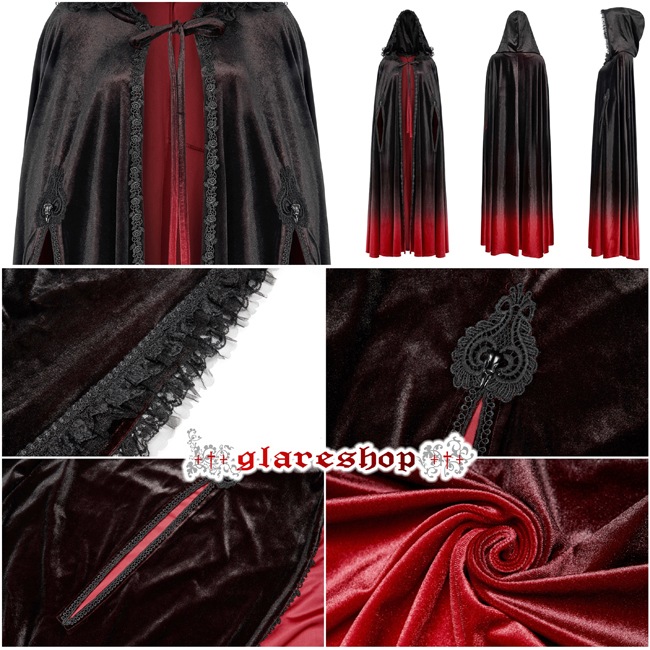 glareshop ���쥢����åס�F��JX810-R���������� ������ ���󥰾� �ڤ䤫 ����ǡ������ �٥�٥å� �졼�� �ա����դ� �ޥ�� �֡߹� ��åɡߥ֥�å� ��ǥ����� | ��� |�������奢��� V�� �����ץ� ���ơ��� ���� �� [PUNK RAVE] Goth gorgeous gradient cloak