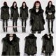������ڤ��glareshop ���쥢����åס�XS-4XL��JXA012-B�������å��ߥ��ȥ��ɥ��㡼�ޥ�ե������ե��������� �� �֥�å� ��ǥ����� | �������奢��� V�� �⡼�ɷ� ���ơ��� ���� �� [PUNK RAVE] Gothic Plush Collar Warm Winter Jacquard Coat