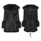 glareshop ���쥢����åס�XS-4XL��JXA012-B�������å��ߥ��ȥ��ɥ��㡼�ޥ�ե������ե��������� �� �֥�å� ��ǥ����� | �������奢��� V�� �⡼�ɷ� ���ơ��� ���� �� [PUNK RAVE] Gothic Plush Collar Warm Winter Jacquard Coat