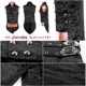 glareshop 쥢åסM.S-M.5XLKX155-B ٥ ߥɥ ²Ĵ ޥ   ֥å  | åեå 奢 V [PUNK RAVE] Gothic vest in the tailcoat style