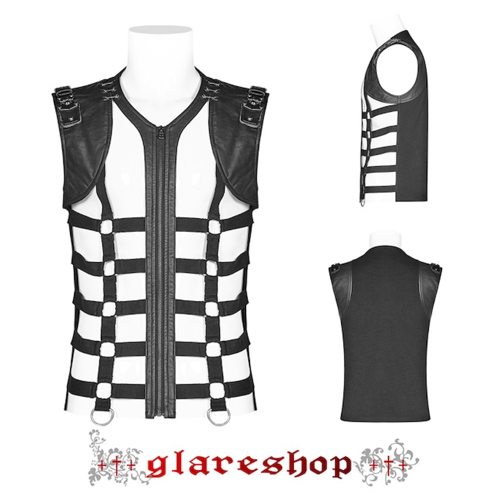glareshop ���쥢����åס�M.S-M.5XL��KX286-B���������� �ѥ� �ե��å��쥶�����Ǻ� ����Ū ��� �٥��� �� ��� | ��������ѥ� �������奢��� V�� �⡼�ɷ� �����ץ� ���ơ��� ���� �� [PUNK RAVE]