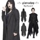 glareshop 쥢åסL-5XLJX852-B+ åѥ쥤䡼󥰥 ադǥ  ǥ | ѥ 奢 V ⡼ɷ ץ ơ   [PUNK RAVE] Goth decadent layered long coat