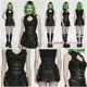 ������ڤ��glareshop ���쥢����åס�S/L/2XL��KX712-B���ѥ󥯼���ȥ�������Υ��륻�åȥ������ȥХ�� �� �֥�å� ��ǥ����� | �������奢��� V�� ���ơ��� ���� [PUNK RAVE]  Punk Handcuffs Chain Corset Waistband