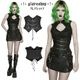 ������ڤ��glareshop ���쥢����åס�S/L/2XL��KX712-B���ѥ󥯼���ȥ�������Υ��륻�åȥ������ȥХ�� �� �֥�å� ��ǥ����� | �������奢��� V�� ���ơ��� ���� [PUNK RAVE]  Punk Handcuffs Chain Corset Waistband
