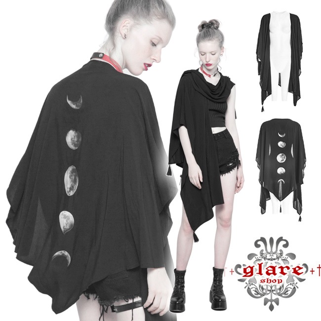 glareshop 쥢åסFJX517-B⡼ɷ 硼 ȡ ࡼեΥץ åȥ  ֥å ǥ |  奢  å եå V   [PUNK RAVE] Printing Concave Shape Multi-use Shawl suntan-proof wear