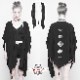 glareshop 쥢åסFJX517-B⡼ɷ 硼 ȡ ࡼեΥץ åȥ  ֥å ǥ |  奢  å եå V   [PUNK RAVE] Printing Concave Shape Multi-use Shawl suntan-proof wear
