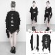 glareshop 쥢åסFJX517-B⡼ɷ 硼 ȡ ࡼեΥץ åȥ  ֥å ǥ |  奢  å եå V   [PUNK RAVE] Printing Concave Shape Multi-use Shawl suntan-proof wear