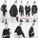 glareshop 쥢åסFJX517-B⡼ɷ 硼 ȡ ࡼեΥץ åȥ  ֥å ǥ |  奢  å եå V   [PUNK RAVE] Printing Concave Shape Multi-use Shawl suntan-proof wear