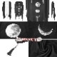 glareshop 쥢åסFJX517-B⡼ɷ 硼 ȡ ࡼեΥץ åȥ  ֥å ǥ |  奢  å եå V   [PUNK RAVE] Printing Concave Shape Multi-use Shawl suntan-proof wear