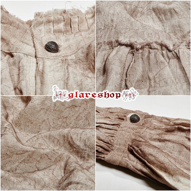 glareshop 쥢åסM.S-M.5XLTX418-Wѥ󥯥᡼ùͥդ ١/եۥ磻  |  եå 奢 V ⡼ɷ ץ ơ   [PUNK RAVE] Steampunk Tie Shirt
