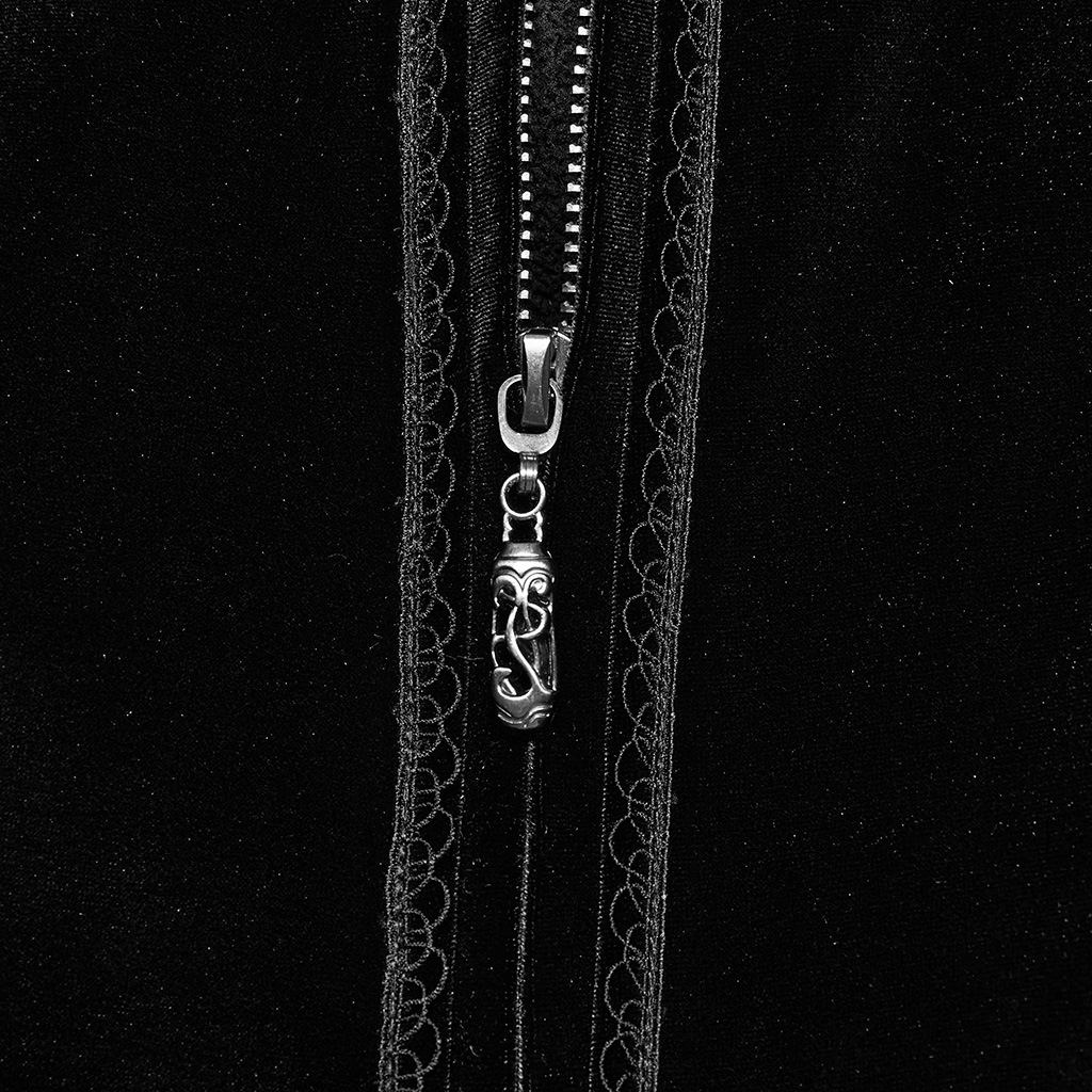 glareshop 쥢åסL-5XLJX855-B+  󥰾 å㥹ʸǥ&졼٥٥å  ֥å ǥ |  奢 V ⡼ɷ ץ ơ   [PUNK RAVE] Goth Gorgeous Velvet Coat