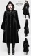 glareshop 쥢åסL-5XLJX855-B+  󥰾 å㥹ʸǥ&졼٥٥å  ֥å ǥ |  奢 V ⡼ɷ ץ ơ   [PUNK RAVE] Goth Gorgeous Velvet Coat