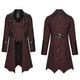 ������ڤ��glareshop ���쥢����åס�M.S-M.5XL��JXA029-R�������å��ѥ쥹���㥫���ɥХåȥ�ڥ륫�顼�ơ��륳���� ���ߥ�å� ��� | �����å� �»� �ե��å���� �������奢��� V�� ���ơ��� ���� [PUNK RAVE] Gothic Palace Jacquard Bat Lapel Collar Tail Coat