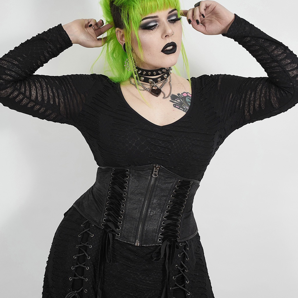 glareshop 쥢åסXL/3XL/5XLKX426-B å 졼å 륻å ٥  ǥ |  ݤä 奢 V ץ ơ   [PUNK RAVE] Gothic cool corset