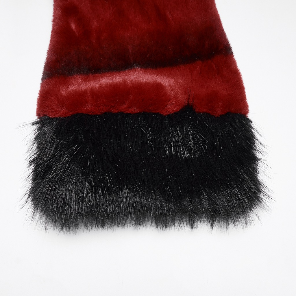 glareshop ���쥢����åס�S/L/2XL��JXA017-R���ѥ󥯥���ȥ饽�եȥե��������� ���硼�Ⱦ� ������ ��ǥ����� | ����� �������奢��� V�� [PUNK RAVE] Punk Ultra-Soft Fur Coat