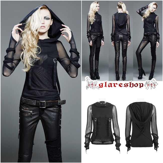 glareshop ���쥢����åס�M/XL/3XL��TX347-B���������� �����å� �ѡ����� �ա����դ��ȥåץ� ��å���ߥ٥�� �� ��ǥ����� | �������� �����å� �������奢��� V�� �⡼�ɷ� �����ץ� ���ơ��� ���� �� [PUNK RAVE] Gothic Dark Hoodie