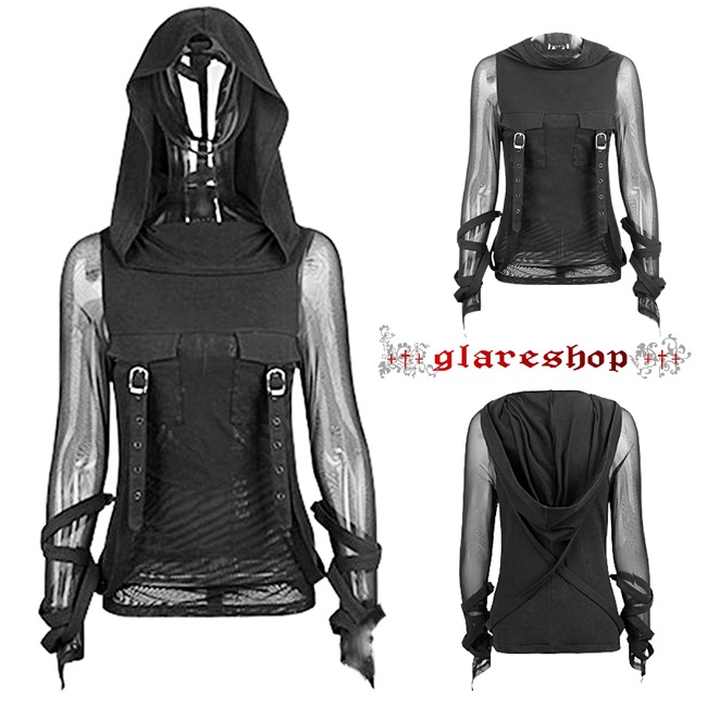 glareshop ���쥢����åס�M/XL/3XL��TX347-B���������� �����å� �ѡ����� �ա����դ��ȥåץ� ��å���ߥ٥�� �� ��ǥ����� | �������� �����å� �������奢��� V�� �⡼�ɷ� �����ץ� ���ơ��� ���� �� [PUNK RAVE] Gothic Dark Hoodie