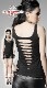 glareshop 쥢åסM/2XLKX077-Bѥ ǲİ ꤢ 󥯥ȥå  ֥å ǥ | å V ɷ ¤ߥ  Ź եå ϥ⡼ɷ  [PUNK RAVE] Gothic Punk Tank topwith Broken-hole