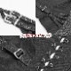 glareshop 쥢åסS/L/2XL/4XLKX311-B 㥬ɥ٥ 硼Ⱦ å ѥ 륻åȥ٥  ֥å ǥ |  奢 V ⡼ɷ ץ ơ   [PUNK RAVE] SteamPunk Jacquard Vest