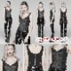 glareshop 쥢åסS/L/2XL/4XLKX311-B 㥬ɥ٥ 硼Ⱦ å ѥ 륻åȥ٥  ֥å ǥ |  奢 V ⡼ɷ ץ ơ   [PUNK RAVE] SteamPunk Jacquard Vest