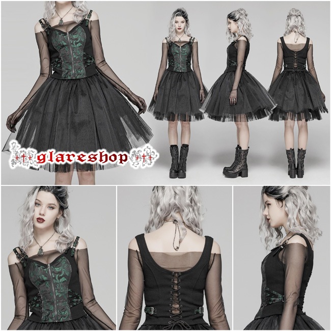 glareshop 쥢åסS/L/2XL/4XLKX311-N 㥬ɥ٥ 硼Ⱦ å ѥ 륻åȥ٥ ꡼ߥ֥å ǥ |  奢 V ⡼ɷ ץ ơ   [PUNK RAVE] SteamPunk Jacquard Vest