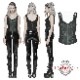 glareshop 쥢åסS/L/2XL/4XLKX311-N 㥬ɥ٥ 硼Ⱦ å ѥ 륻åȥ٥ ꡼ߥ֥å ǥ |  奢 V ⡼ɷ ץ ơ   [PUNK RAVE] SteamPunk Jacquard Vest