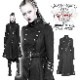 glareshop 쥢åסXS-4XLJX396-Bߥ꥿꡼  󥰾  ʥݥ쥪 ϥͥå եåơ   ֥å ǥ |  Ͻ 奢 V ơ   [PUNK RAVE] Military Uniform Worsted Long Coat