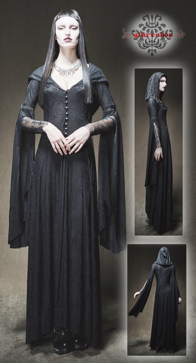  | glareshop 쥢åסS/L/2XLJX198 å ադ  ǥ ԡ  ǥ | եå 奢 V ⡼ɷ ץ ơ   [PUNK RAVE] Gothic High Priestess Hooded Coat