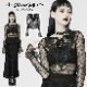������ڤ��glareshop ���쥢����åס�S/L/2XL��TXA084-B�������å� ���쥬��� �졼�����å� �ե쥢µ �������롼 �ɽ� ���åȥ��� �� ��ǥ����� | �������奢��� V�� �⡼�ɷ� ���ơ��� ���� �� [PUNK RAVE] Gothic light lace T-shirt